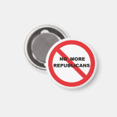 NO KINGS MAGNET (Vorderseite/Rückseite)