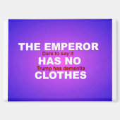 NO kings Magnet (Vorderseite)