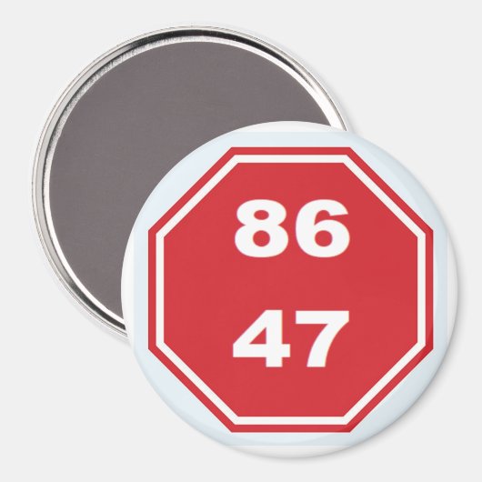 NO KINGS MAGNET (Vorderseite/Rückseite)