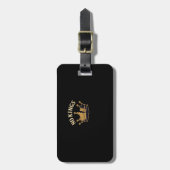 No Kings Minimal Clean Gepäckanhänger (Vorderseite vertikal)