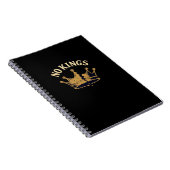 No Kings Minimal Clean Notizblock (Rechte Seite)