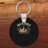 No Kings Minimal Clean Schlüsselanhänger (Vorderseite)