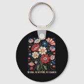 No Kings No Dictators No Oligarchs In America Funn Schlüsselanhänger (Vorderseite)