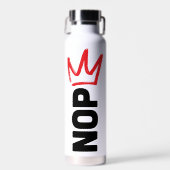 No Kings NOPE Keychain Trinkflasche (Vorne)