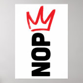 No Kings NOPE Poster (Vorne)