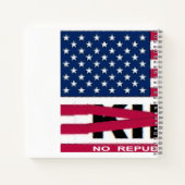 NO KINGS NOTIZBLOCK (Rückseite)