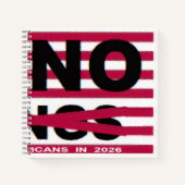 NO KINGS NOTIZBLOCK (Vorderseite)