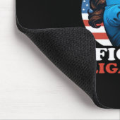 No Kings Oligarchy Retro Classic Mousepad (Ecke)