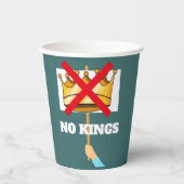 No Kings Paper Cup Pappbecher (Vorderseite)