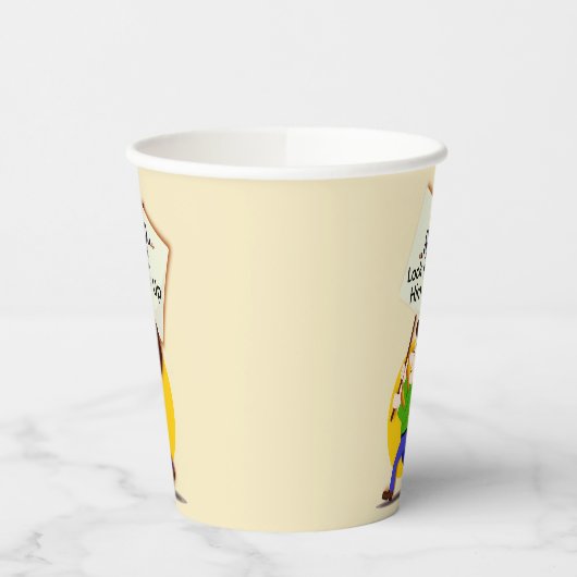 No Kings Paper Cup Pappbecher (Links)