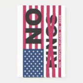 NO KINGS POST-IT KLEBEZETTEL (Vorderseite)