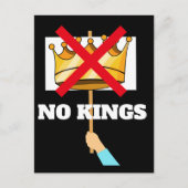 No Kings Postcard Postkarte (Vorderseite)
