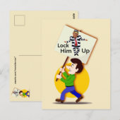 No Kings Postcard Postkarte (Vorne/Hinten)