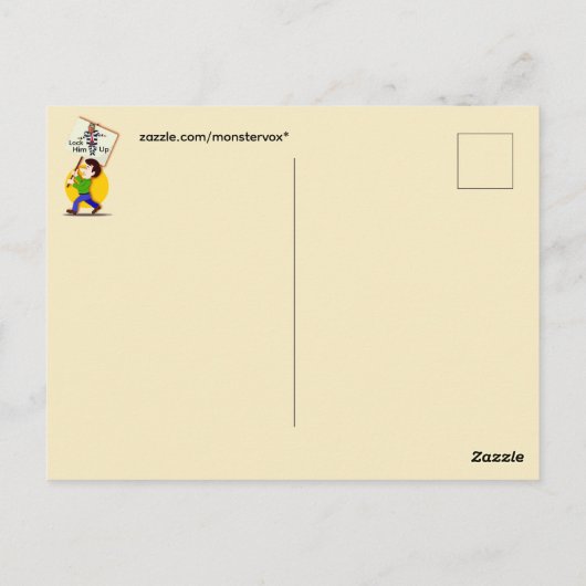 No Kings Postcard Postkarte (Rückseite)