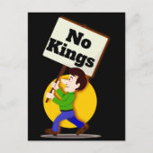 No Kings Postcard Postkarte (Vorderseite)