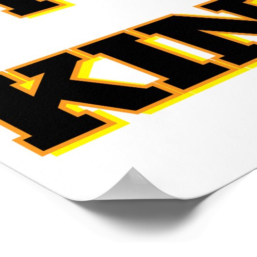 NO KINGS POSTER (Ecke)