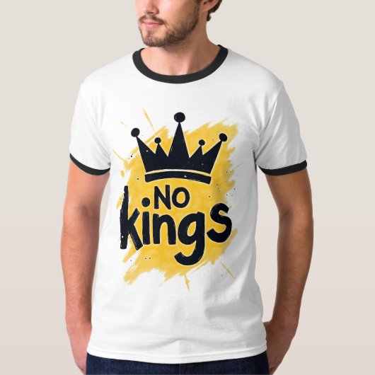 No Kings – Power to the People Design T-Shirt (Vorderseite)