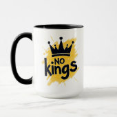 No Kings – Power to the People Design Tasse (Links)
