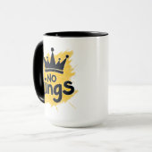No Kings – Power to the People Design Tasse (Vorderseite Links)