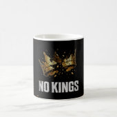 No Kings Protest Kaffeetasse (Mittel)