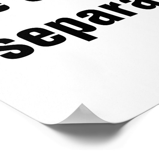 No Kings Protest Poster - Ben Franklin Quote (Ecke)