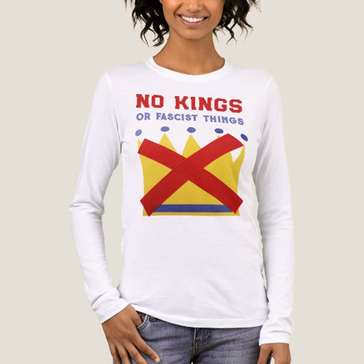 No Kings Protest Resist 2025 Tri-Blend Shirt (Vorderseite)