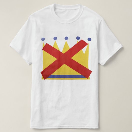 No Kings Protest Resist Unite T-Shirt (Design vorne)