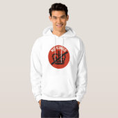No Kings Protest Symbol Hoodie (Vorne ganz)