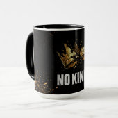 No Kings Protest Tasse (Vorderseite Links)