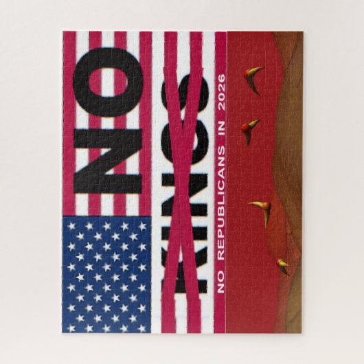 "NO kings" Puzzle (Vertikal)