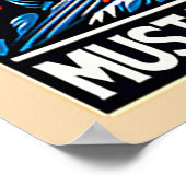 No Kings Rette Democracy Poster (Ecke)