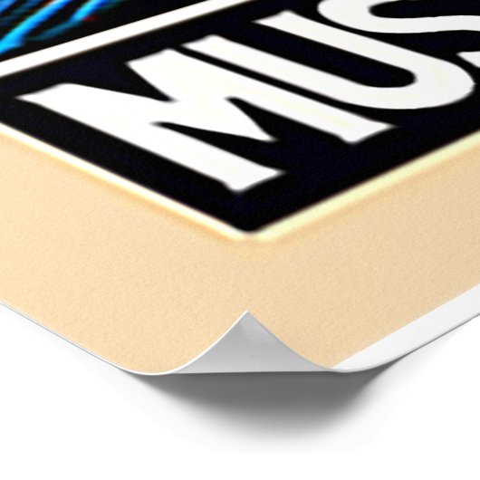 No Kings Save Democracy  Poster (Ecke)