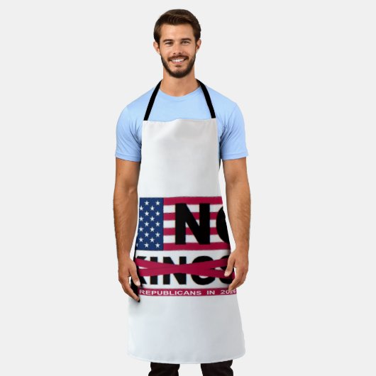 NO KINGS SCHÜRZE (Getragen)