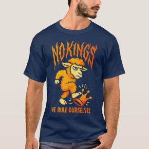 No Kings Sheep Rebellion T - Shirt