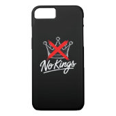 No Kings Simple Crown With Cross Artistic Design Case-Mate iPhone Hülle (Rückseite)