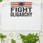 No Kings Since 1776 Patriotic Eagle Vintage Shirt  Geschirrtuch (Gefaltet)