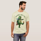 No Kings Since 1776 Portland Frog | Kicking Crown T-Shirt (Vorne ganz)