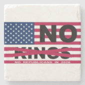 NO KINGS STEINUNTERSETZER (Vorderseite)