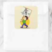 No Kings Sticker (Tasche)