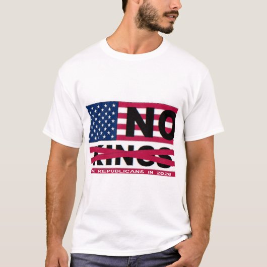 NO KINGS T-Shirt (Vorderseite)
