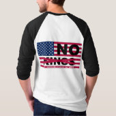 "NO kings" T-Shirt (Rückseite)