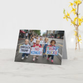 No Kings Toddler Greeting Card Karte (Gelbe Blume)