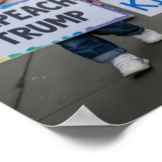 No Kings Toddler Poster (Ecke)