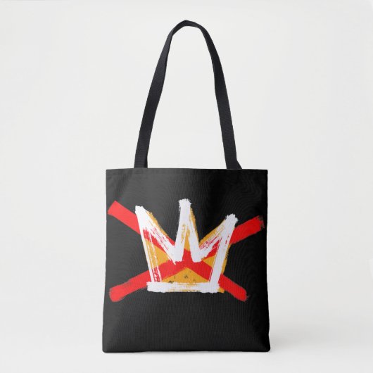 NO KINGS TOTE BAG  TASCHE (Vorderseite)