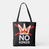 NO KINGS TOTE BAG  TASCHE (Rückseite)