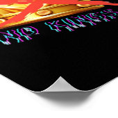 No Kings Trendy Design Poster (Ecke)