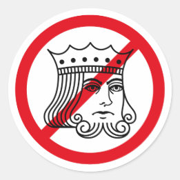 NO KINGS - Trump Protest - Stickers