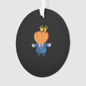 No Kings - Trumpkin Pumpkin Classic Ornament (Vorderseite)
