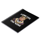 No Kings Vintage Long The King Notizblock (Linke Seite)