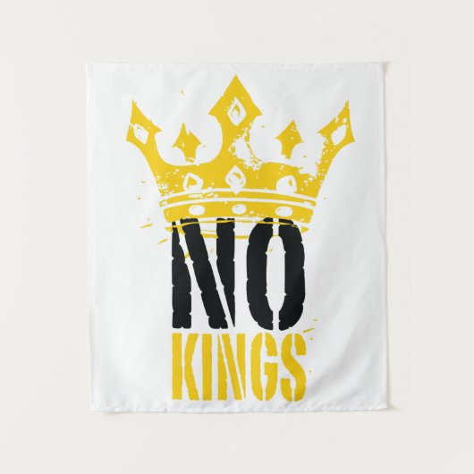no kings wandteppich (Vorderseite)
